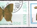 Vietnam - 1989 - Fauna - 50D - Multicolor - Viet Nam, Butterflies - Scott 1924 - Butterflies Anaea Echemus - 0